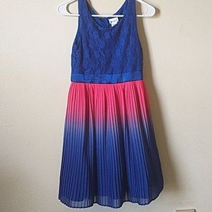 Size 16 Girls ombre dress